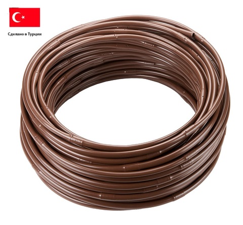 Капельная линия Senkron 2 l/h, 33 см, 16 мм (некомпен, коричневая, бухта 100м.) Капельная линия Senkron 2 l/h, 33 см, 16 мм (некомпен, коричневая, бухта 100м.)